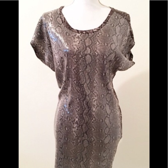 MICHAEL KORS SNAKED SKIN DRESS - Picture 2 of 4